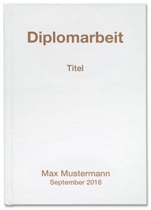 Diplomarbeit binden lassen Salzburg